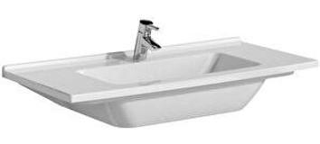 Vitra S50 5479b003-0001 Klasik Tekli 100 cm Seramik Dikdörtgen Lavabo Beyaz