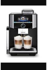 Siemens Eq.9 Plus 1500 W Çelik Kapsülsüz Öğütücülü Yarı Otomatik Espresso Makinesi Siyah