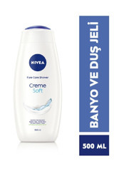 Nivea Creme Soft Badem Yağlı Nemlendirici Duş Jeli 500 ml