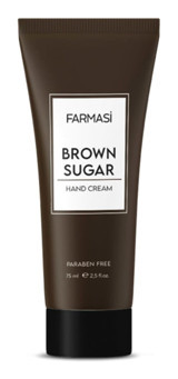 Farmasi Brown Sugar Kuru Ciltler Organik Vegan Parfümlü El Kremi 75 ml