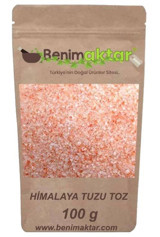 BenimAktar İyotlu Toz Himalaya Tuzu Paket 100 gr