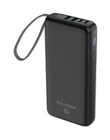 Fulltech FP5 20000 mAh Hızlı Şarj Powerbank Siyah