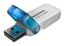 Adata AUV240 USB 2.0 64 GB Flash Bellek Beyaz