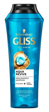 Gliss Aqua Revive Hyaluron Nemlendirici Tüm Saçlar İçin Deniz Yosunu Standart Unisex Şampuanı 400 ml