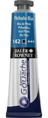 Daler Rowney 142 Tüp Mavi 15 ml Guaj Boya Seti