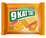 Ülker 9 Kat Tat Portakal Kremalı Gofret 24x39 gr