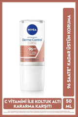 Nivea Derma Control Clinical Roll-On Kadın Deodorant 50 ml