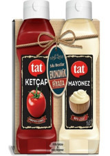 Tat Acısız Ketçap 650 gr + Mayonez 560 gr