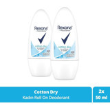 Rexona Cotton Dry Roll-On Kadın Deodorant 2x50 ml