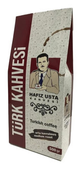 Hafız Usta Kakuleli Çok Kavrulmuş Türk Kahvesi 500 gr