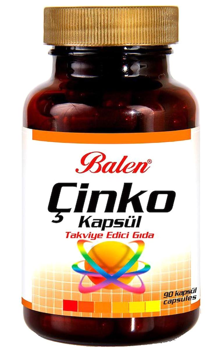 Balen Çinko Yetişkin Vitamin 60 Adet Kapsül