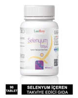 Leeroy Selenyum Yetişkin Vitamin 90 Adet Tablet