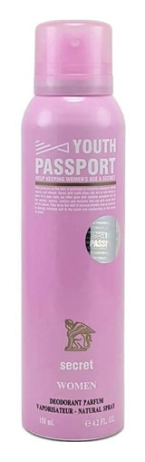 Youth Passport Secret Sprey Kadın Deodorant 150 ml