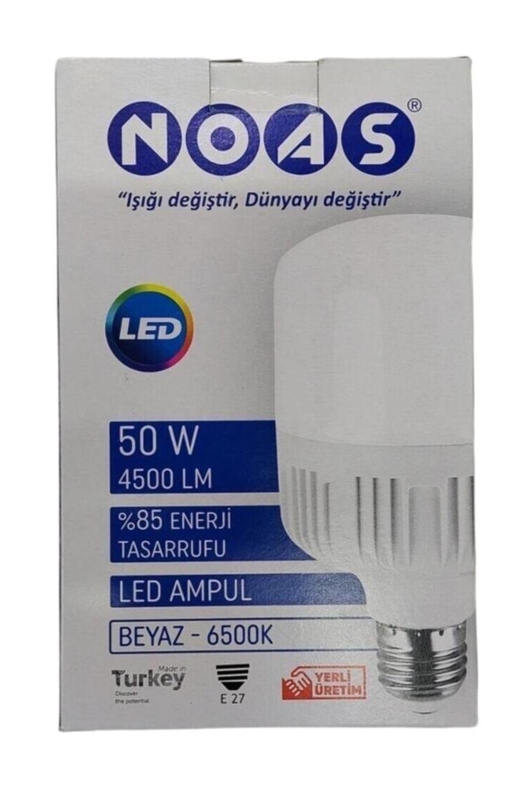 Noas 50 W Beyaz E27 Armut LED Ampul