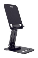 Go-des Gd-hd778 360 Derece Döner Başlıklı Ayarlanabilir Ayaklı Masa Tablet Standı Siyah