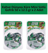 Kahve Dünyası Küre Mini Sütlü Çikolata 2x50 Adet