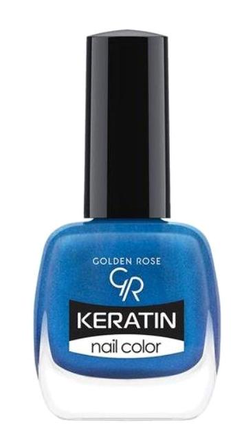 Golden Rose Keratin 75 Mavi Mat Oje