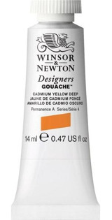 Winsor & Newton Designers 111 Tüp Turuncu 14 ml Guaj Boya