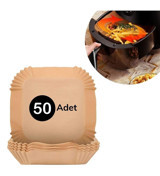 Art Kare Tabak Airfryer Pişirme Kağıdı 50 Adet