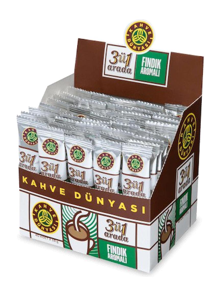 Kahve Dünyası Fındık Aromalı Paket Granül Kahve 40x12 gr