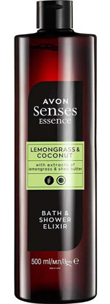 Avon Senses Essence Limon Otu-Hindistan Cevizi Duş Jeli 500 ml