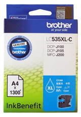 Brother LC535XLC Orijinal Mavi Mürekkep Kartuş