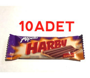 Alpella Harby Karamelli Sütlü Çikolata 25 gr 10 Adet