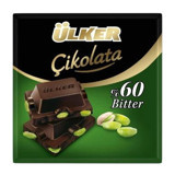 Ülker Kare Fıstıklı Bitter Çikolata 70 gr