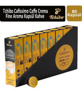 Tchibo Cafissimo Fine Aromalı Caffe Crema 8x10'lu Kapsül Kahve