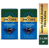 Jacobs Flavours Fındık Arabica Öğütülmüş Filtre Kahve 2x250 gr