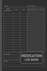 Medication Log Book: Medication Log And Record Adnan, Rakib Independently Publıshed