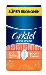 Orkid Ultra Extra Orta 28'li Hijyenik Ped