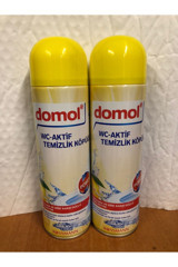 Domol Tuvalet Temizleme Köpüğü Limon 2x500 ml