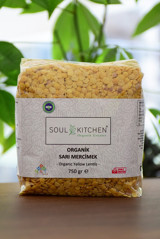 Soul Kitchen Organik Ürünler Sarı Mercimek 750 gr