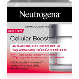 Neutrogena Cellular Bost Tüm Ciltler Güneş Koruyuculu Organik Vegan Parfümsüz El Kremi 50 ml