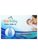 Star Baby 288 Mavi Nazal Burun Aspiratörü Yedek Uç 3x10'lu