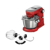 Bosch Kitchen Metal 1600 W 5.5 lt Standlı Hamur Yoğurma ve Mutfak Şefi Kırmızı