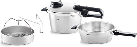 Fissler Vitavit Premium Clipso Kapak Cookstar Tabanlı 2.5 lt-4.5 lt Düdüklü Tencere Seti