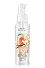 Avon Peach Velvet Beyaz Şeftali-Vanilya Kadın Vücut Spreyi 100 ml