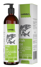 Harveld Fish Oil Eklem Tüy Sağlığı İçin 200 ml Yağ Köpek Vitamini