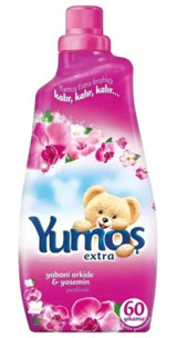 Yumoş Konsantre Yabani Orkide - Yasemin 120 Yıkama Yumuşatıcı 2x1440 ml