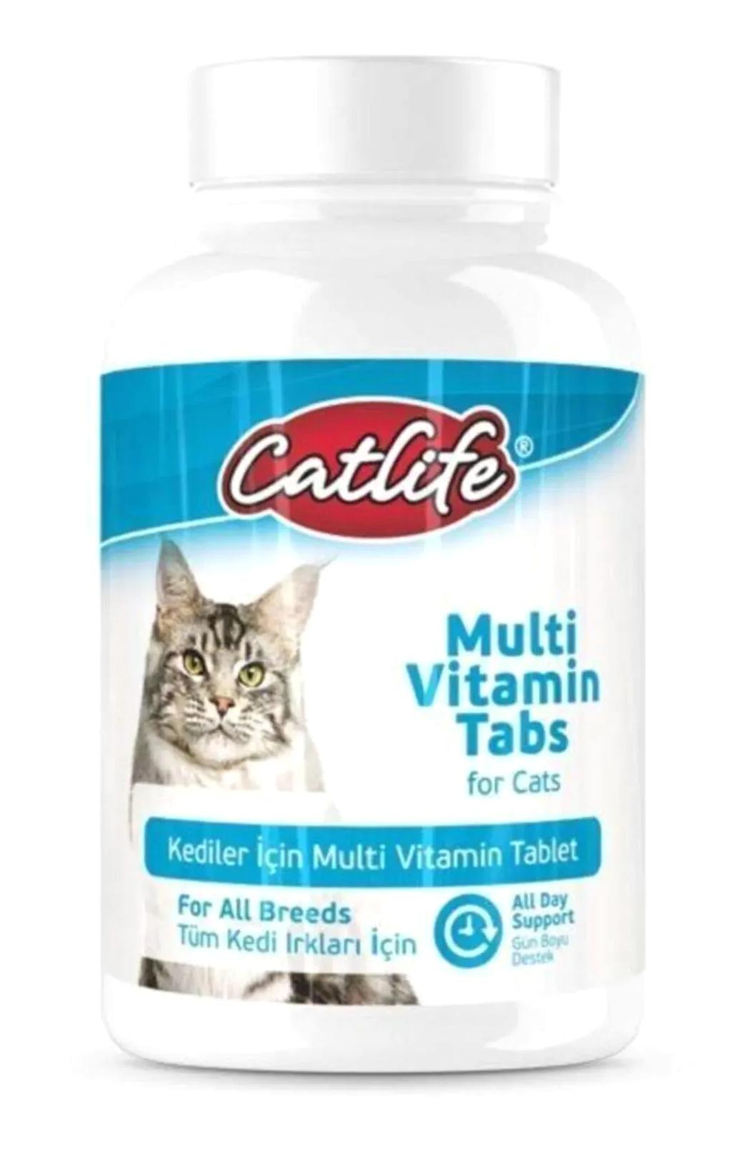 Schmetterling Catlife Multivitamini Bağışıklık Güçlendirici Yetişkin Kedi Vitamini Tablet 150 adet