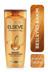 L'oréal Paris Elseve Mucizevi Yağ Onarıcı Düz Saçlar İçin Kremsiz Şampuan Unisex Şampuanı 390 ml