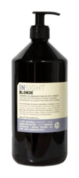 Insight Blonde Boyalı Düz Saçlar Parabensiz Kremsiz Şampuan Unisex Şampuanı 900 ml