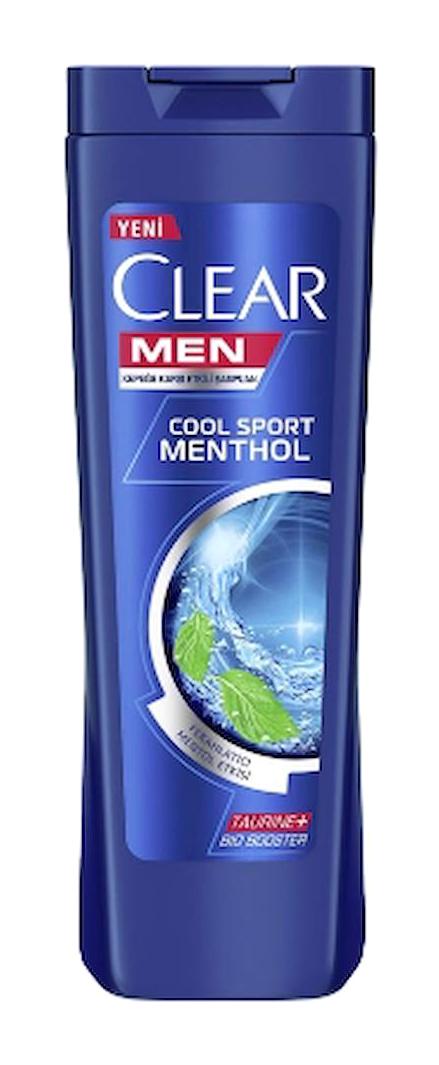 Clear Cool Sport Onarıcı Düz Saçlar İçin Kremsiz Şampuan Erkek Şampuanı 4x350 ml