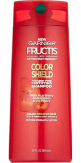 Garnier Fructis Renk Koruyucu Düz Saçlar İçin Kremsiz Şampuan Unisex Şampuanı 650 ml