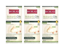 Bioblas Sarımsak Onarıcı Düz Saçlar İçin Sülfatsız Keratin Sarımsak Özlü Parabensiz Kremsiz Şampuan Unisex Şampuanı 3x360 ml