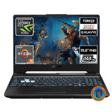 Asus TUF Gaming A15 FA506NC-HN050A11 Harici GeForce RTX 3050 AMD Ryzen 5 7535HS 64 GB DDR5 2 TB SSD 15.6 inç FHD Freedos Gaming Laptop CNT012 Çanta