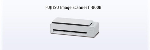 Fujitsu Fİ-800R 600 Dpi CIS Windows-Windows Server Çift Taraflı Tarayıcı Beyaz