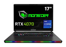 Monster SEMRUK S7 V9.2.3 Harici GeForce RTX 4070 Intel Core i9 13950HX 64 GB DDR5 2 TB SSD 17 inç QHD Windows 11 Pro Gaming Laptop